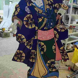 УФ печать на пластике ростовой фигуры